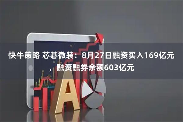 快牛策略 芯碁微装：8月27日融资买入169亿元，融资融券余额603亿元