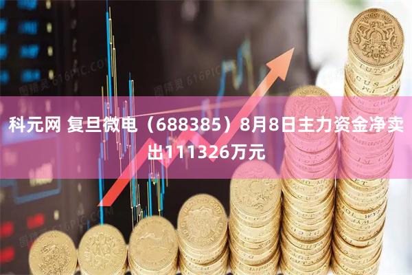 科元网 复旦微电（688385）8月8日主力资金净卖出111326万元