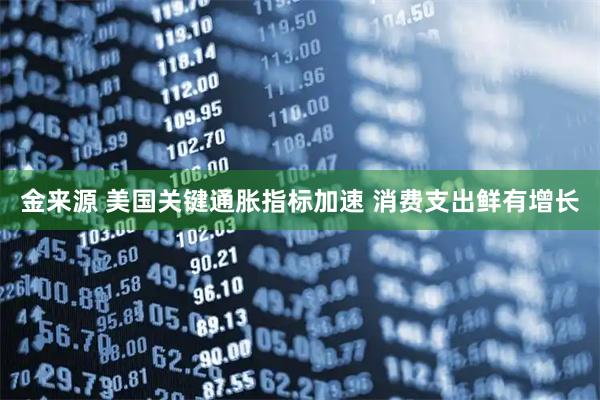 金来源 美国关键通胀指标加速 消费支出鲜有增长