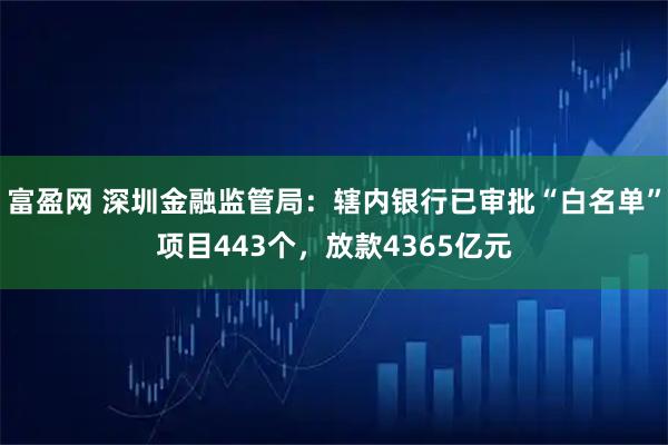 富盈网 深圳金融监管局：辖内银行已审批“白名单”项目443个，放款4365亿元